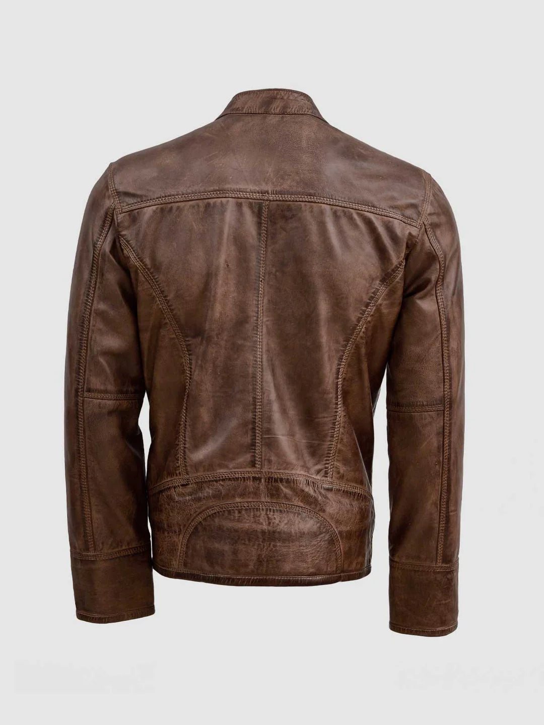 Brown Leather  Jacket