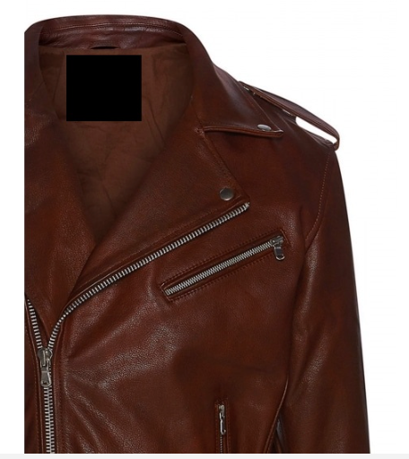 MEN's Classic Brown Biker Leather Jacket