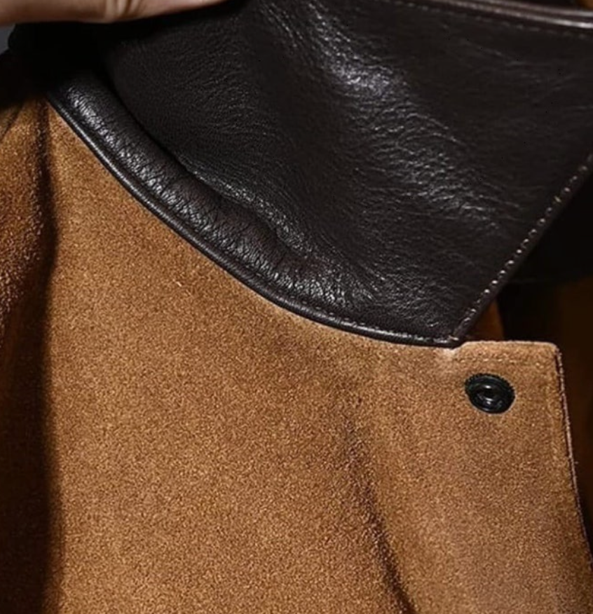 MEN's Suede Leather Jacket