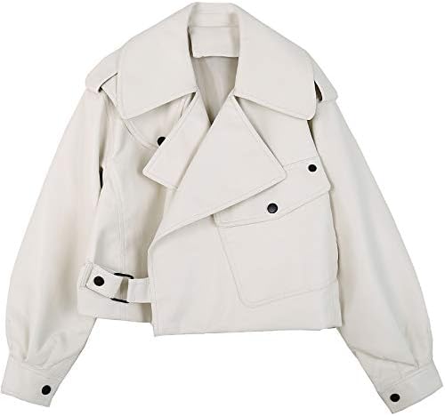 Casual Short Oversized Coat Asymmetrical