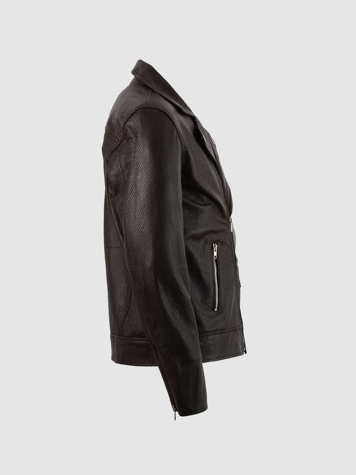 MEN's  Double Rider Leather Jacket